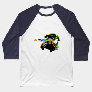 Grand Theft Golf Cart Baseball T-Shirt